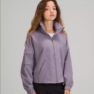 Lululemon Cinched Hem Jacket -Dusky Lavender